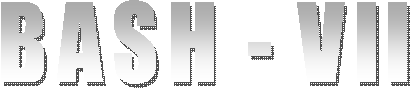 BASH - III